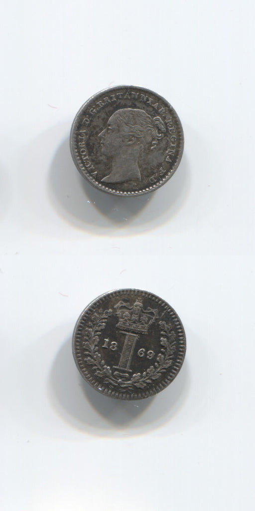 1869 Maundy Penny GEF