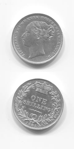 1881 Shilling UNC/AUNC