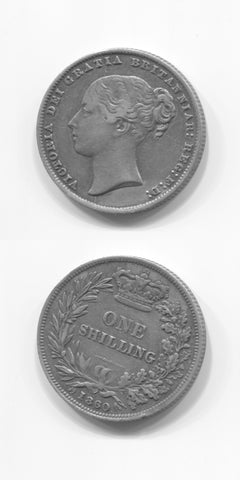 1860 Shilling GVF