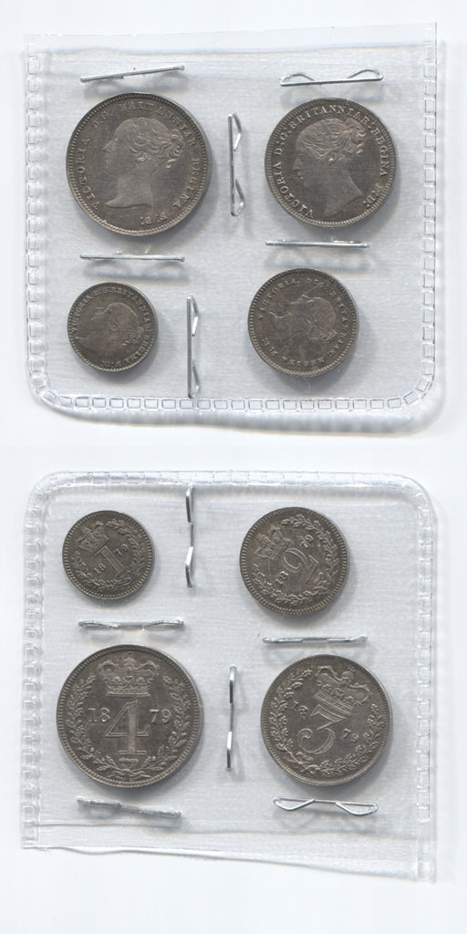 1879 Maundy Set UNC