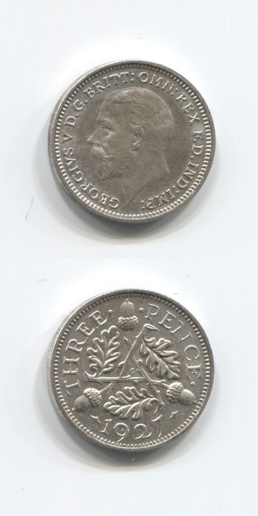 1927 Proof Threepence UNC
