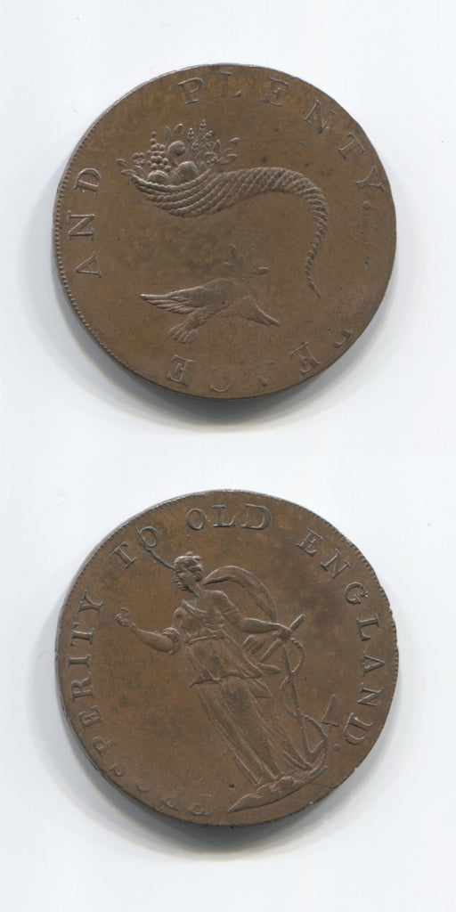 1794 C Norfolk Norwich Halfpenny EF