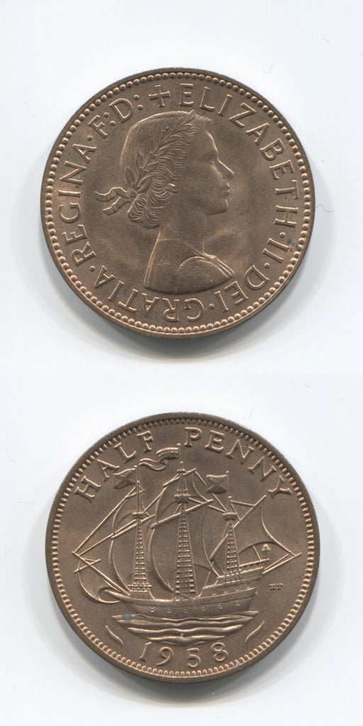 1958 Halfpenny BU