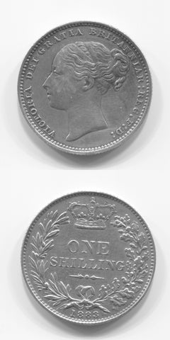 1883 Shilling GEF