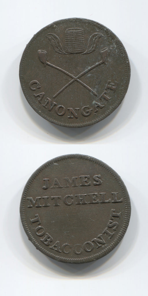 1800 C Edinburgh James Mitchelll Farthing GVF