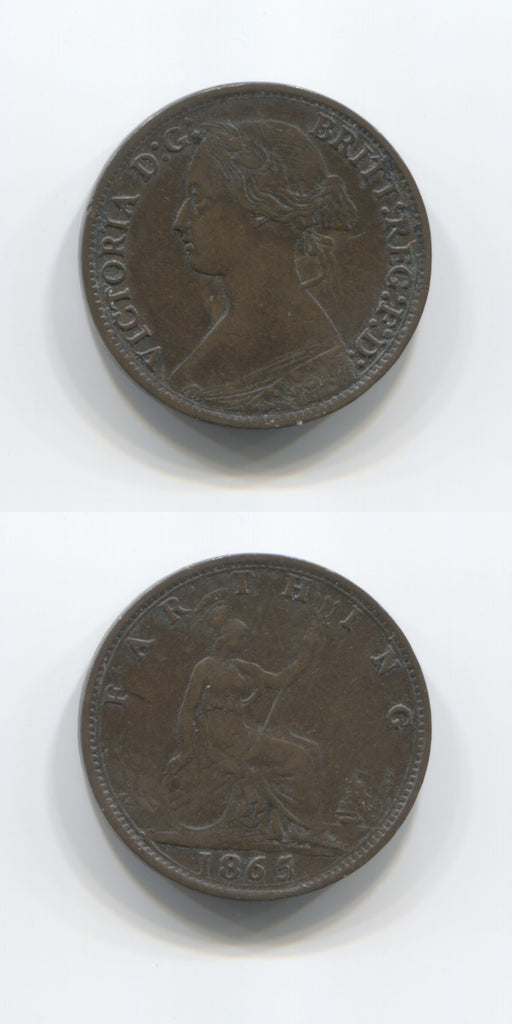 1865/2 Farthing GVF
