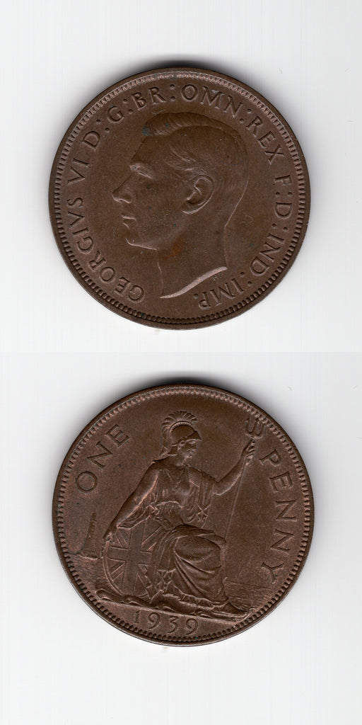 1939 Penny AUNC