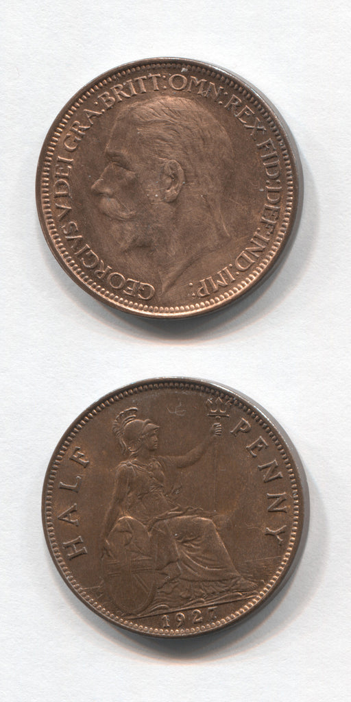 1927 HalfpennyUNC