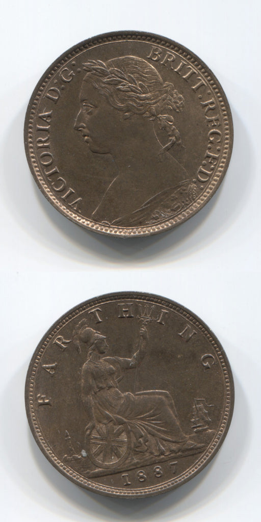 1887 Farthing UNC