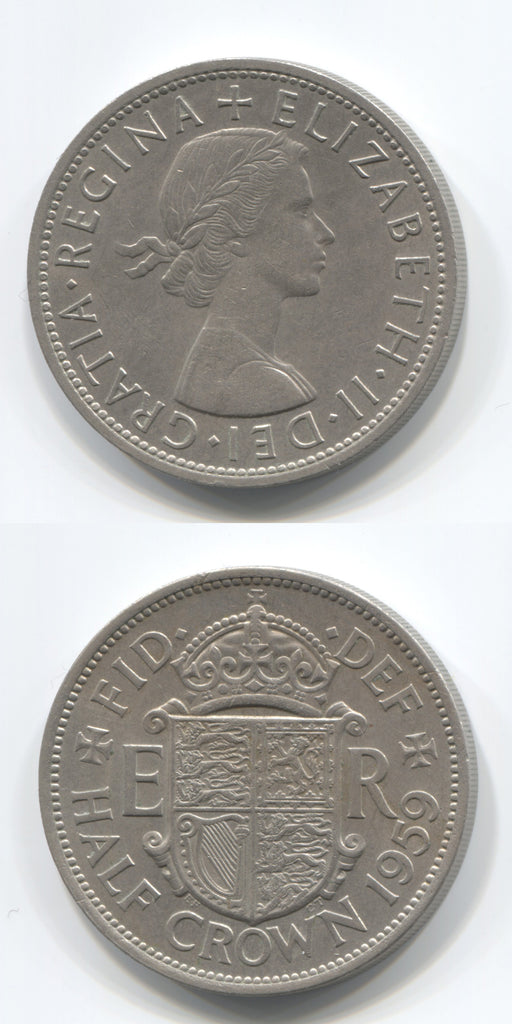 1959 Halfcrown AUNC