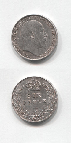 1902 Sixpence AEF