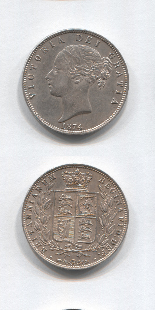 1874 Halfcrown GEF
