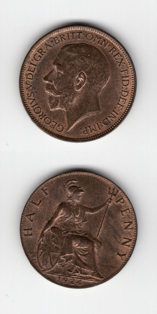 1924 Halfpenny UNC