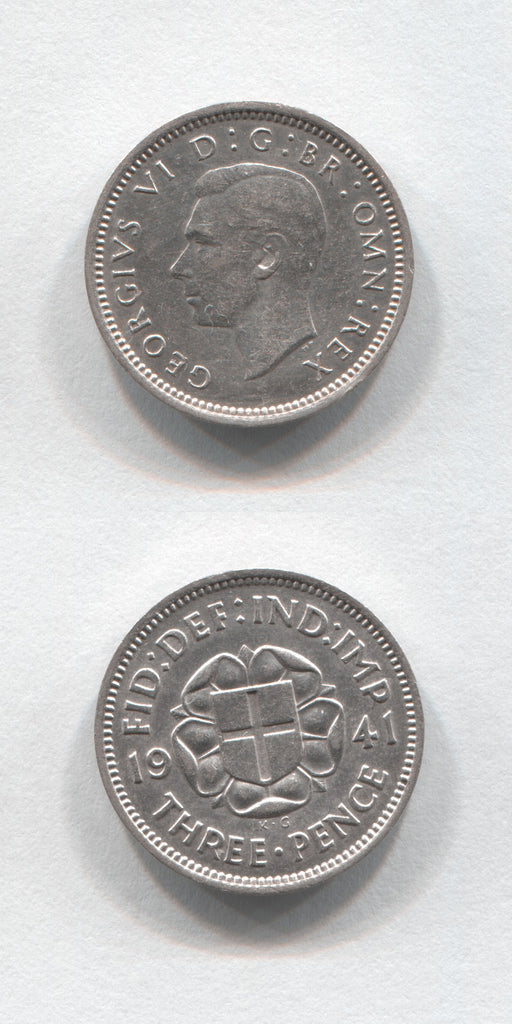 1941 Silver Threepence EF