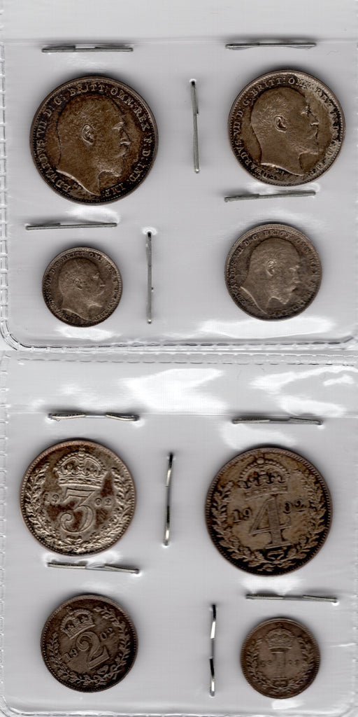 1902 Matt Proof Maundy Set UNC