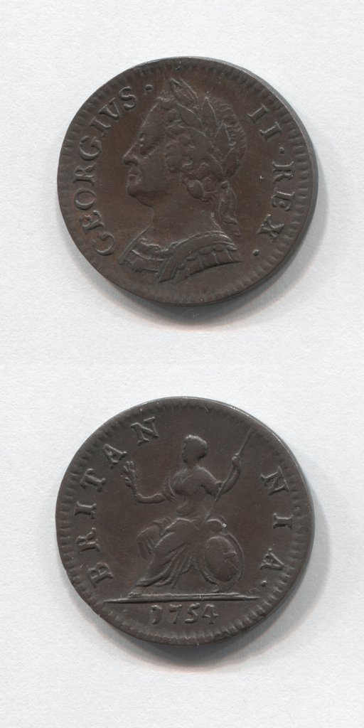 1754 Farthing AEF/GVF