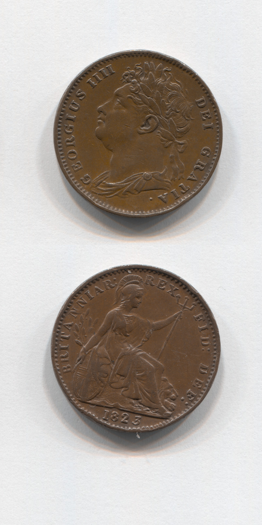 1823 Farthing AEF