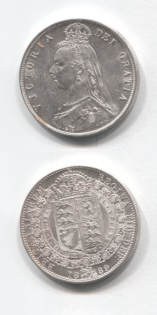 1889 Halfcrown  UNC