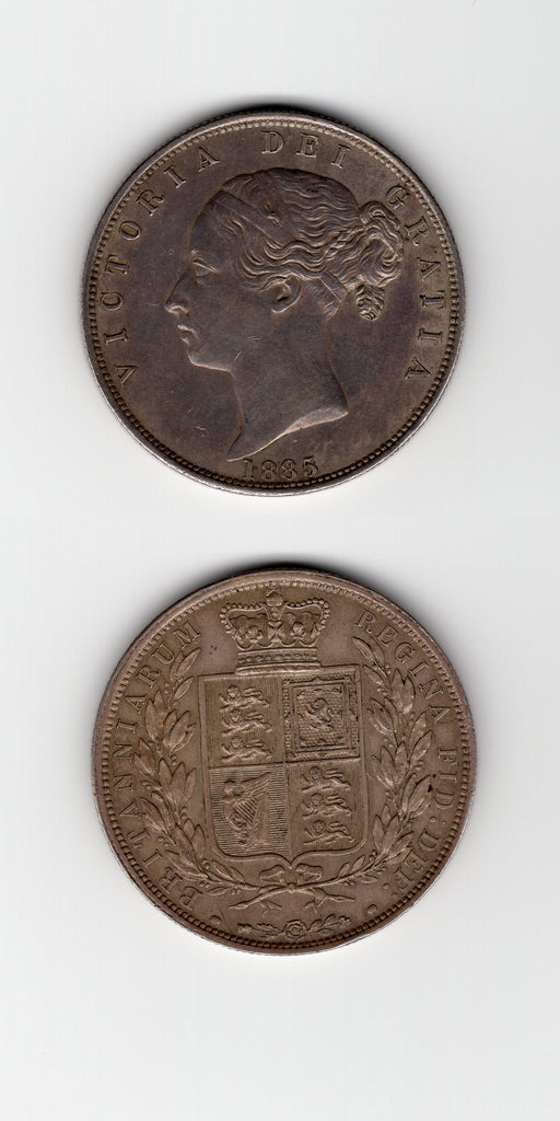 1885 Halfcrown GEF