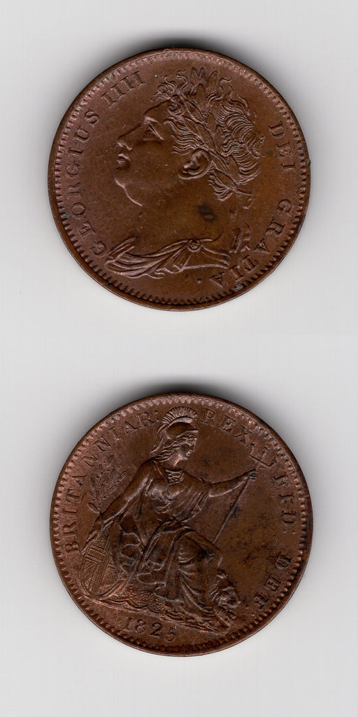 1825 Farthing UNC
