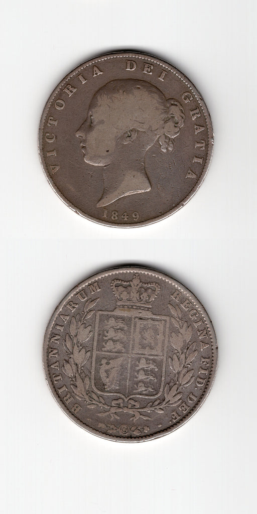 1849 Halfcrown F