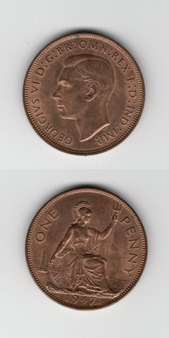 1947 Penny UNC
