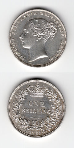 1867 Shilling UNC/BU