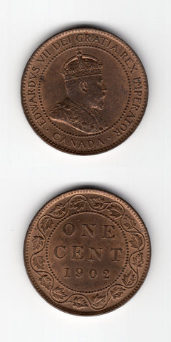 1902 Canada Cent UNC