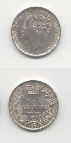 1883 Victoria EF Shilling