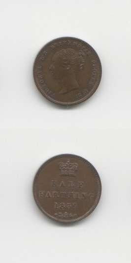 1839 Victoria UNC lustre Farthing