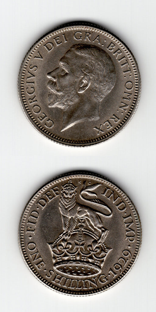 1929 Shilling AUNC
