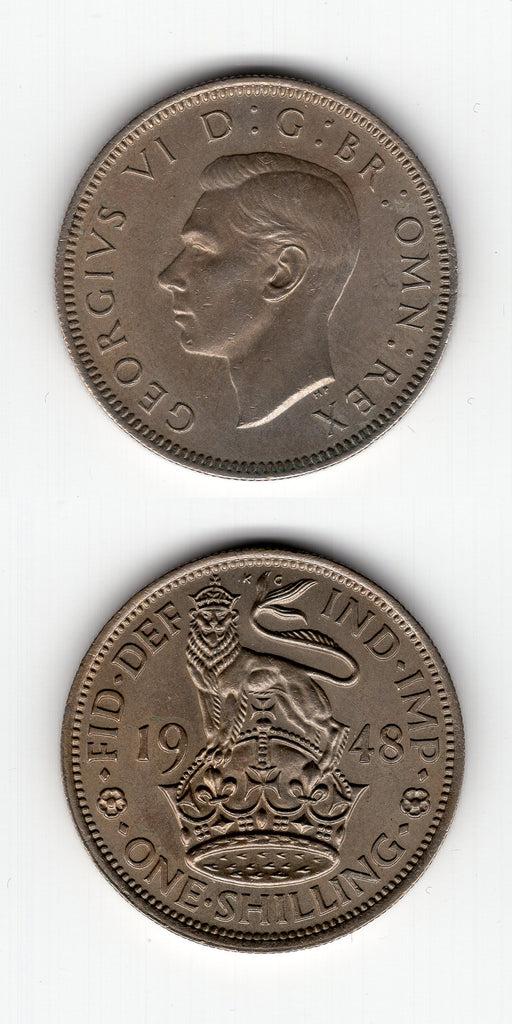 1948 E Shilling AUNC