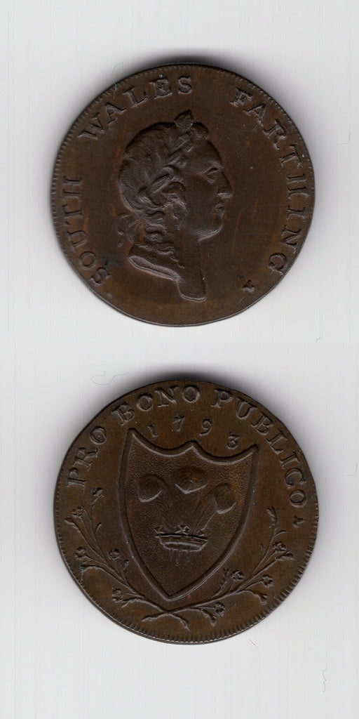 1793 South Wales Farthing EF