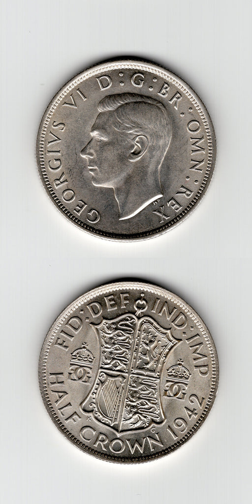 1942 Halfcrown BU