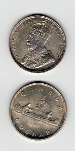 1936 Canada Dollar UNC