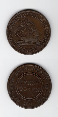 1811 Bristol Penny EF