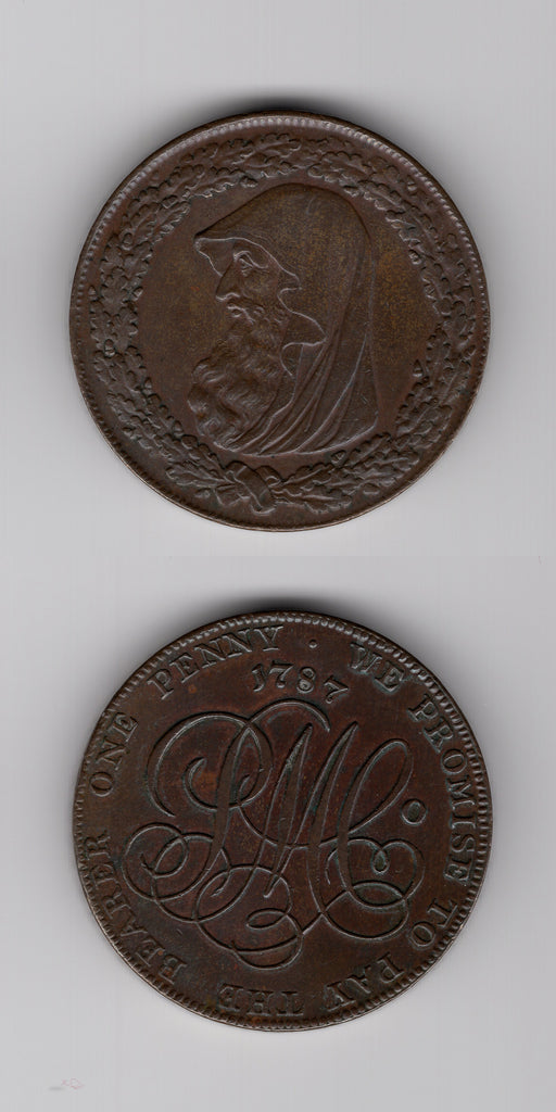 1787 Anglesey Penny EF/GEF