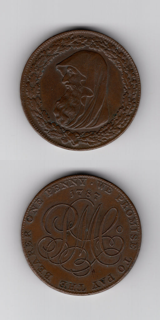 1787 Anglesey Penny AUNC