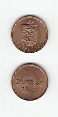 1893 Guernsey One Double BU