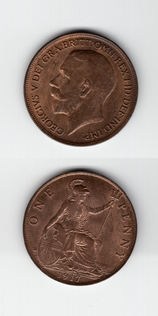 1917 Penny UNC