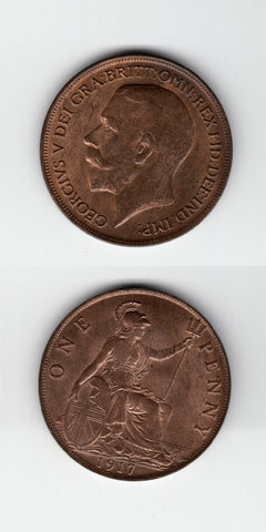 1917 Penny UNC