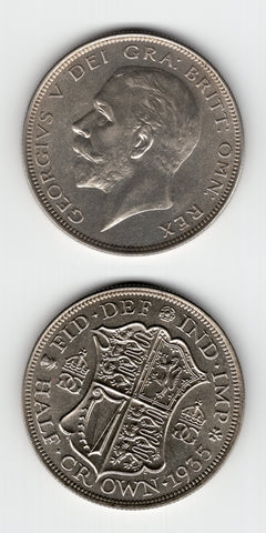 1935 Halfcrown UNC