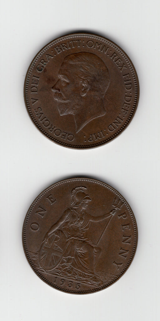 1935 Penny AUNC
