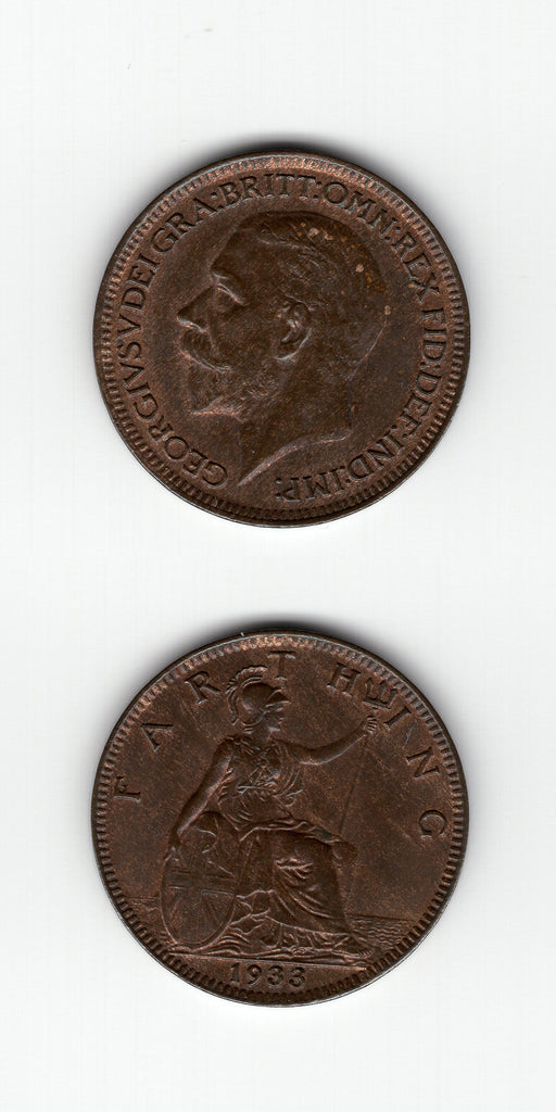 1933 Farthing UNC