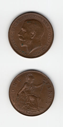 1921 Penny EF+