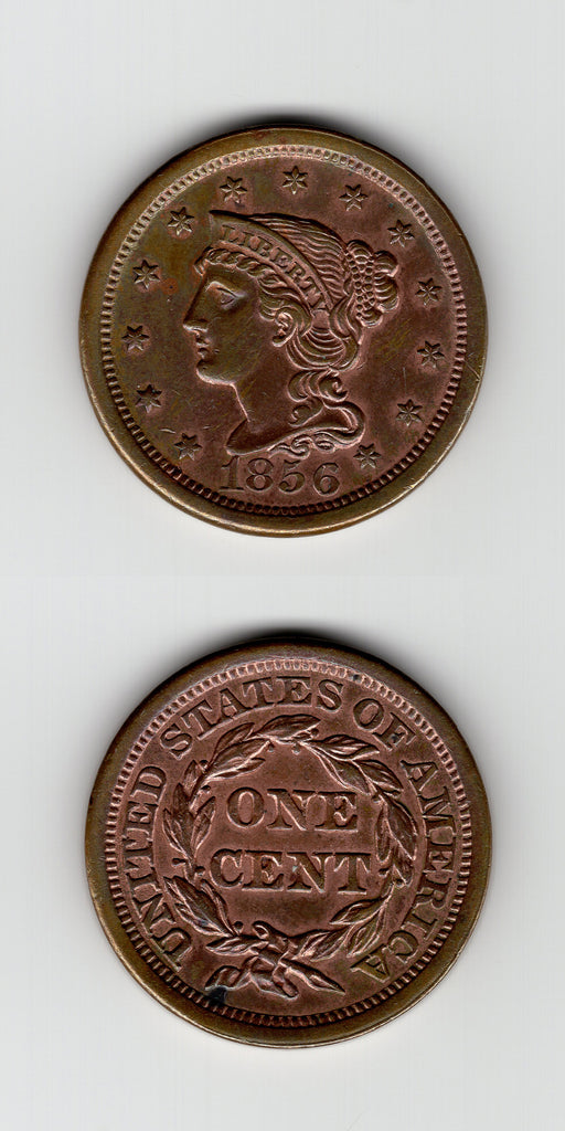 1856 USA Cent GEF