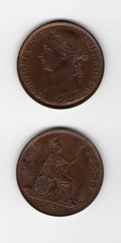 1885 Penny UNC