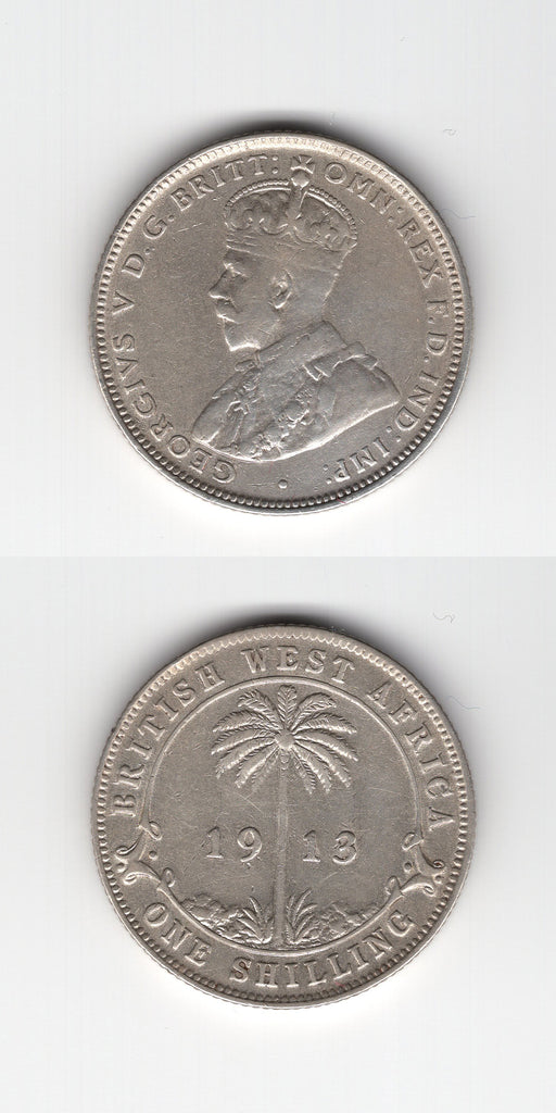 1913 British West Africa Shilling AEF