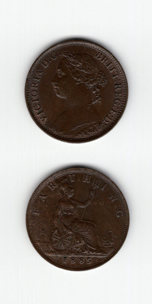 1885 Farthing AUNC/UNC