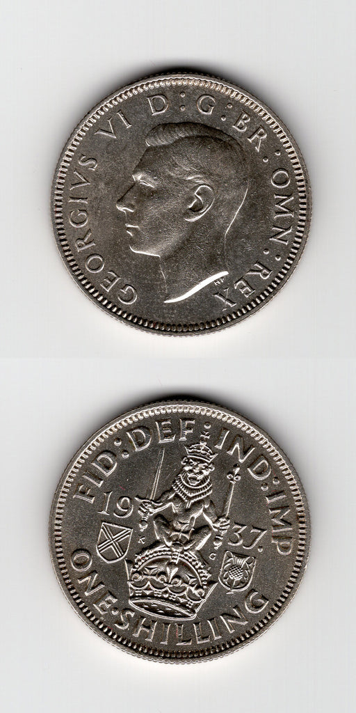 1937 S Shilling UNC/BU